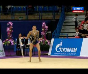 Yana Kudryavtseva. 2015 Moscow Grand Prix. AA. Hoop
