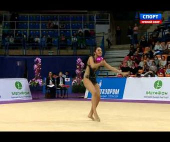Yulia Sinitsina. 2015 Moscow Grand Prix. AA. Ball
