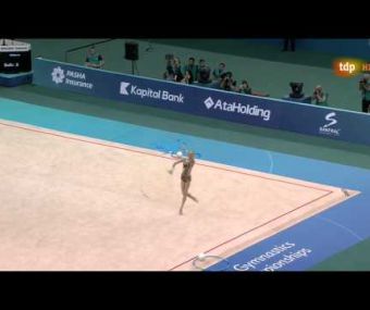 2014 Rhythmic Gymnastics European Championships. Yana Kudryavtseva. Hoop. 18.700