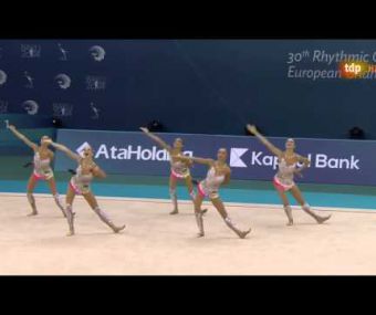 2014 Rhythmic Gymnastics European Championships. Groups. Clubs Final. Russia. 17.633