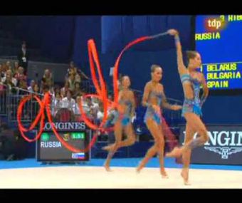Russia 3 Ribbons 2 Ropes WCH Mie 2009