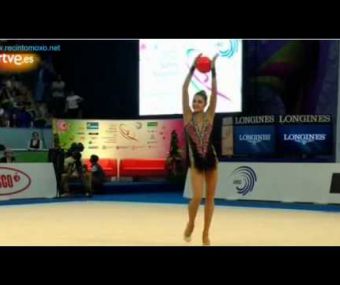 Alexandra Merkulova Ball European Championship Nizhny Novgorod 2012